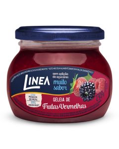 Geleia Linea Sabor Frutas Vermelhas 230g