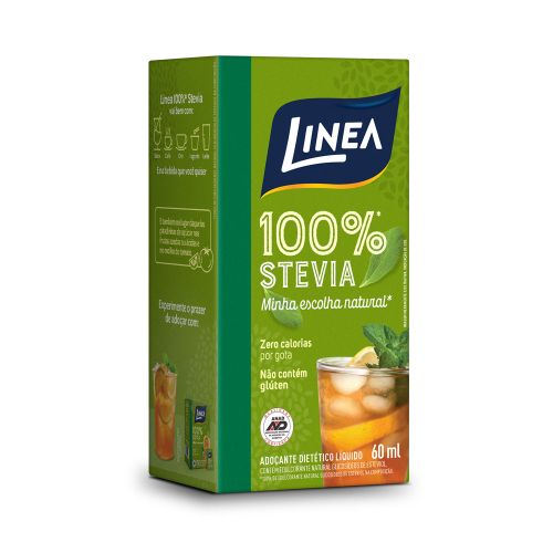 Adoçante Stevia Líquido Linea 60ml 1