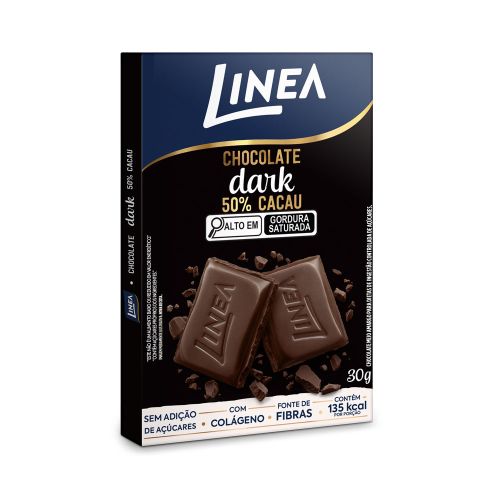 Chocolate Individual Dark Linea 1 Unidade de 30g 1