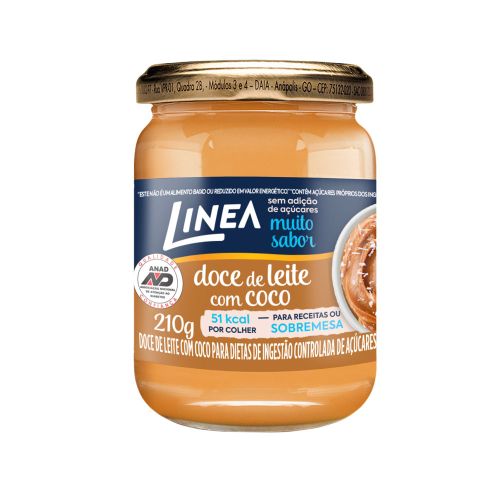 Doce De Leite Com Coco Linea 210g 1