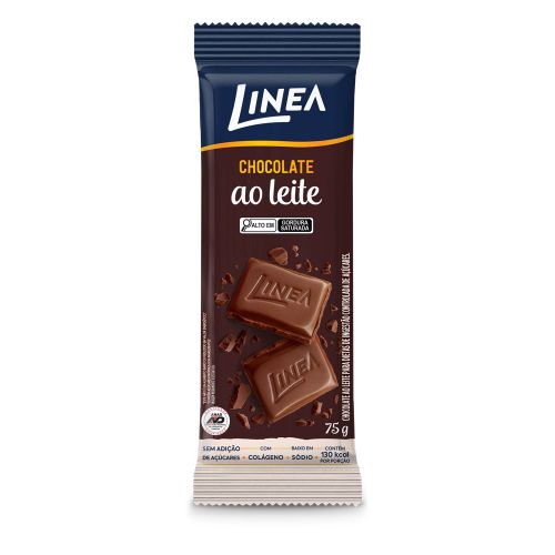 Tablete Chocolate Ao Leite Linea 75g 1