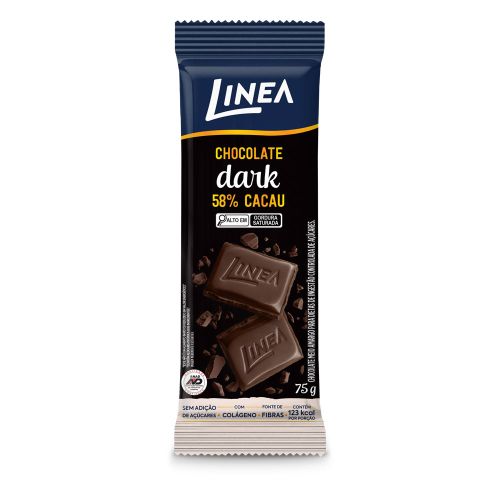 Tablete Chocolate Dark Linea 75g