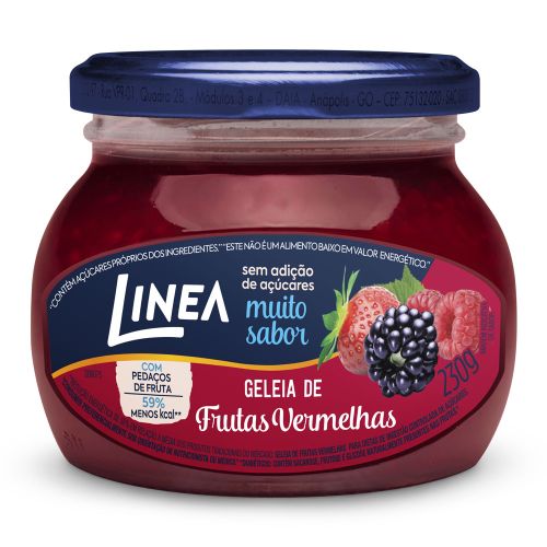 Geleia De Fruras Vermelhas Linea 230g 1