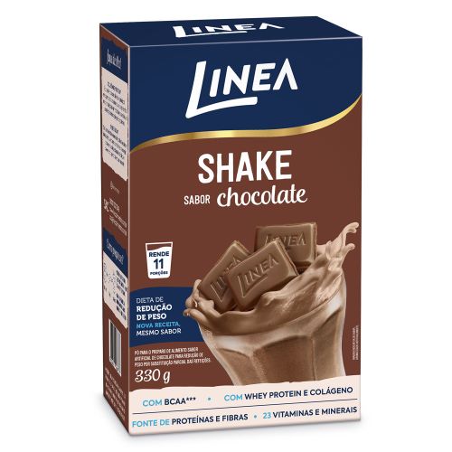 Shake Em Pó Linea Sabor Chocolate 330g 1