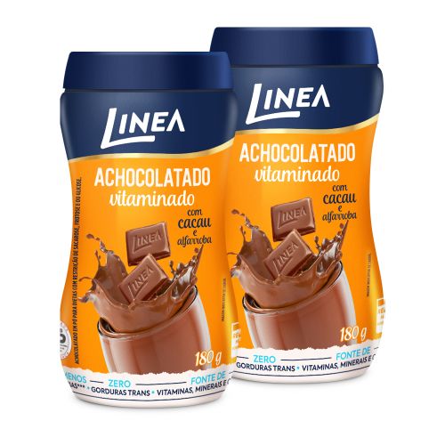 Kit Achocolatado Em Pó Linea 180G - 2 unidades