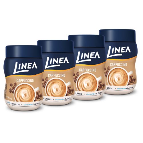 Kit Cappuccino em Pó Linea 150g - 4 unidades