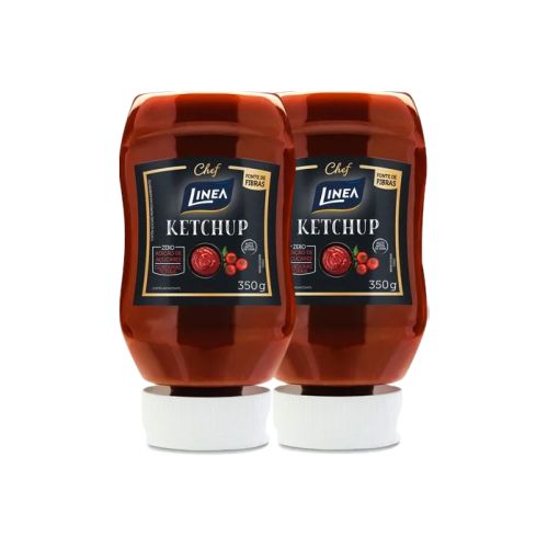 Kit Ketchup Tradicional Linea 350g - 2 unidades